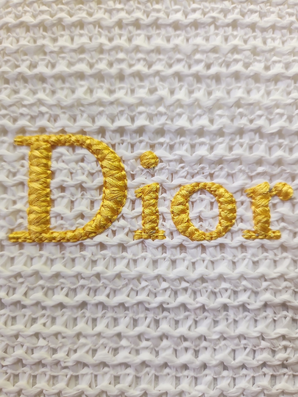 LIMITED EDITION Dior Raffia Pouch